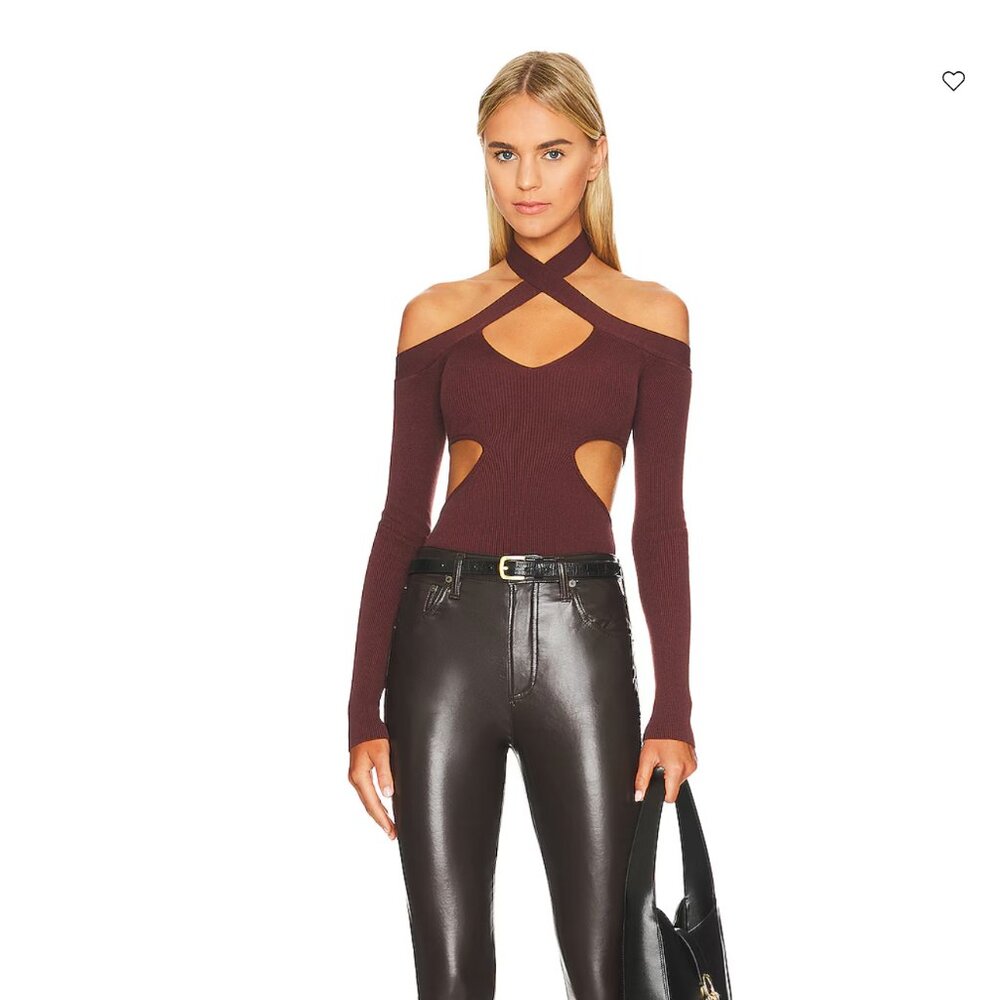 NBD Zuri Crossover Cut Out Top